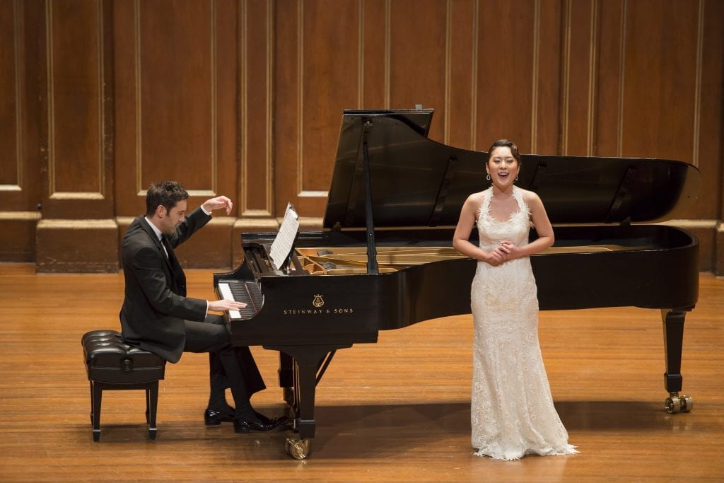 Jordan Hall Steinway and Vocalist