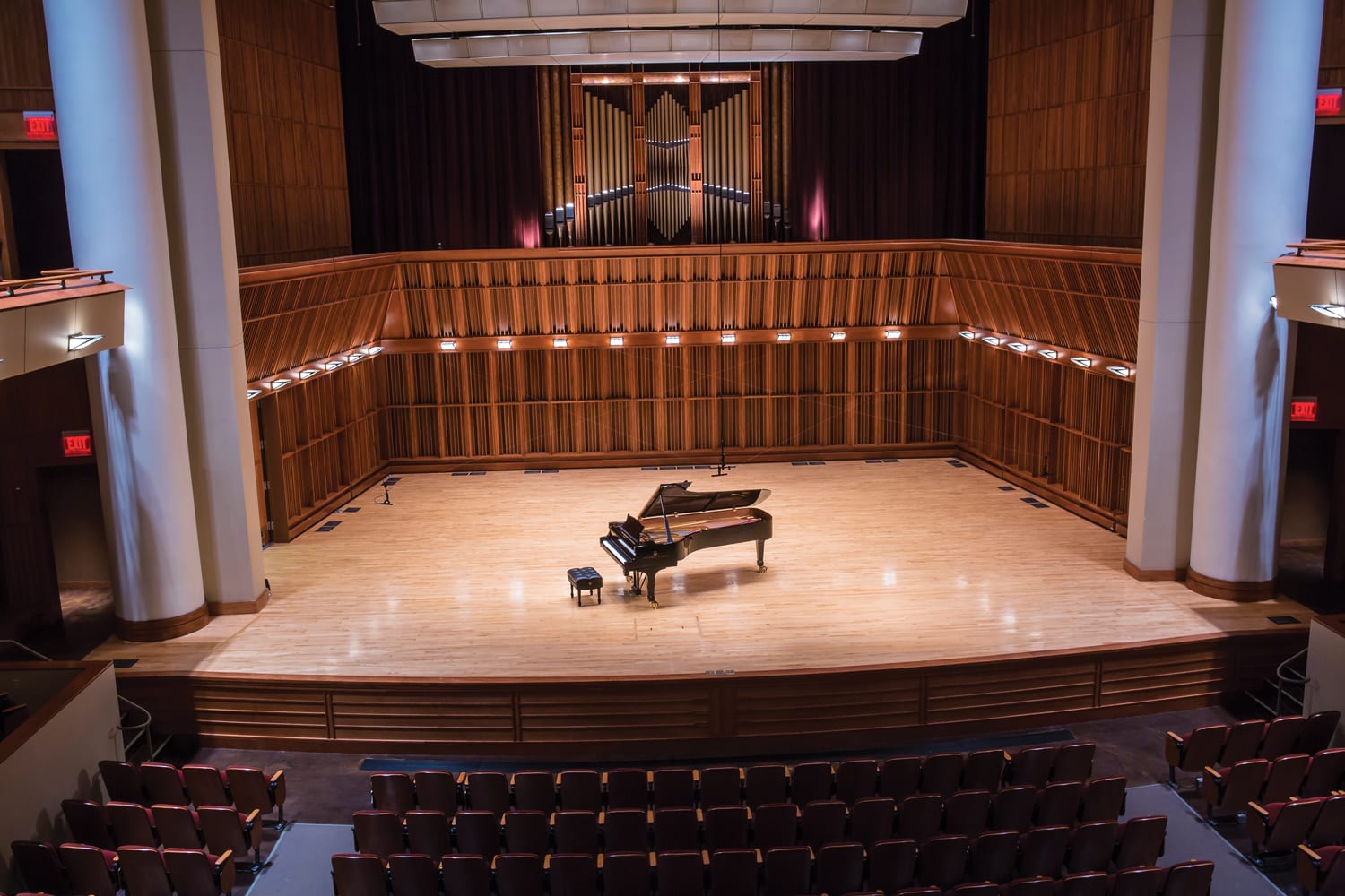 Steinway Concert Grand on Stage