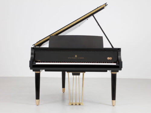 This is the inventory image for NEW Steinway Model M Teague Sketch 1111 Spirio