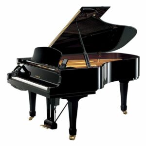 PHoto of a Disklavier, Yamaha's self-playing piano
