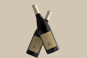 Two bottles of wine