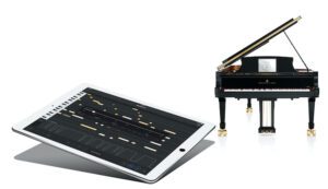 Steinway & Sons Spirio with iPad interface
