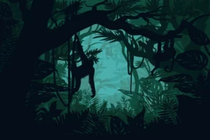 Jungle scene